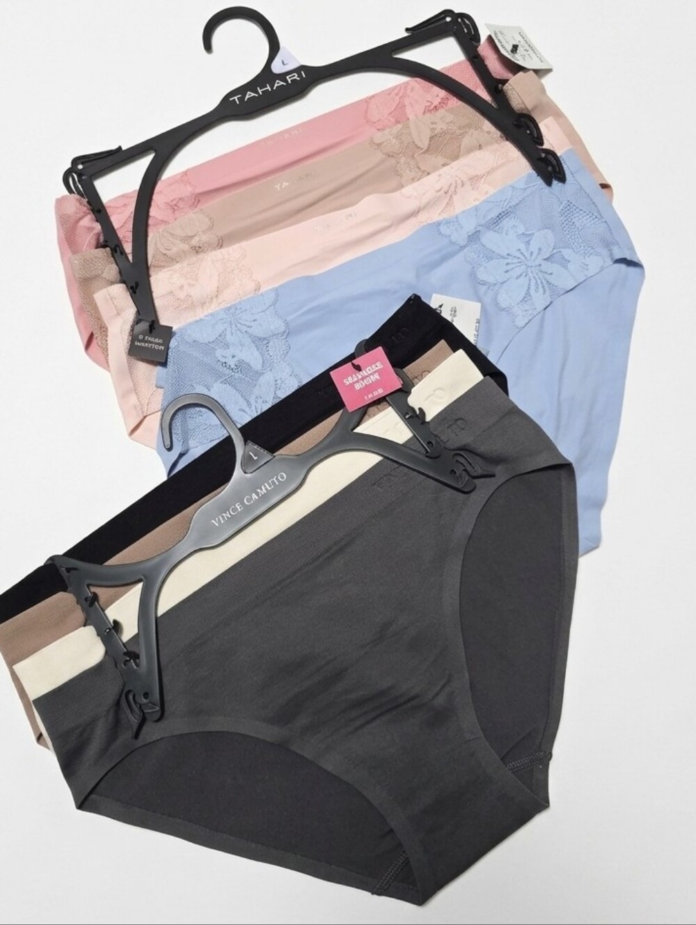 Tahari & Vince Camuto Bikini Pantis & Hipster Panties Women's Size Large NWT